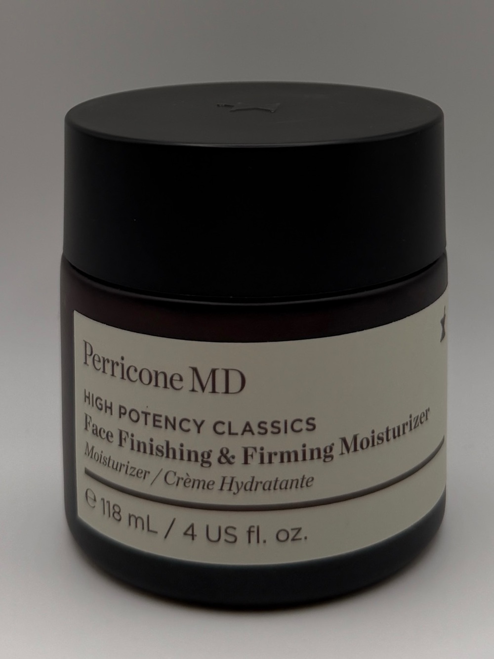 Perricone MD Face Finishing & Firming Moisturizer - Black and Cream